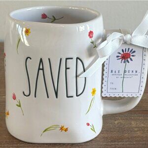 Rae Dunn SAVED Floral Mug NWT & NEW RELEASE 2026